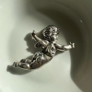 Cherub Brooch